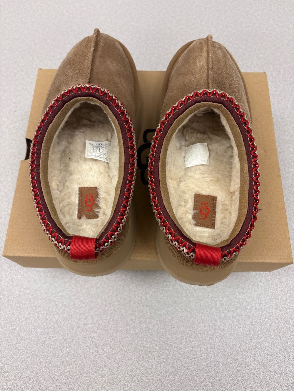 UGG Tazz II Slippers Chestnut Suede Shoes Women's Size_8 - Picture 3 of 9